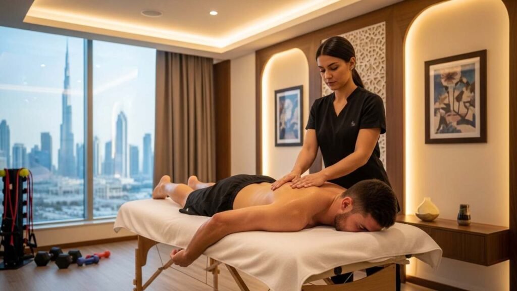 Asian home massage Dubai Marina
