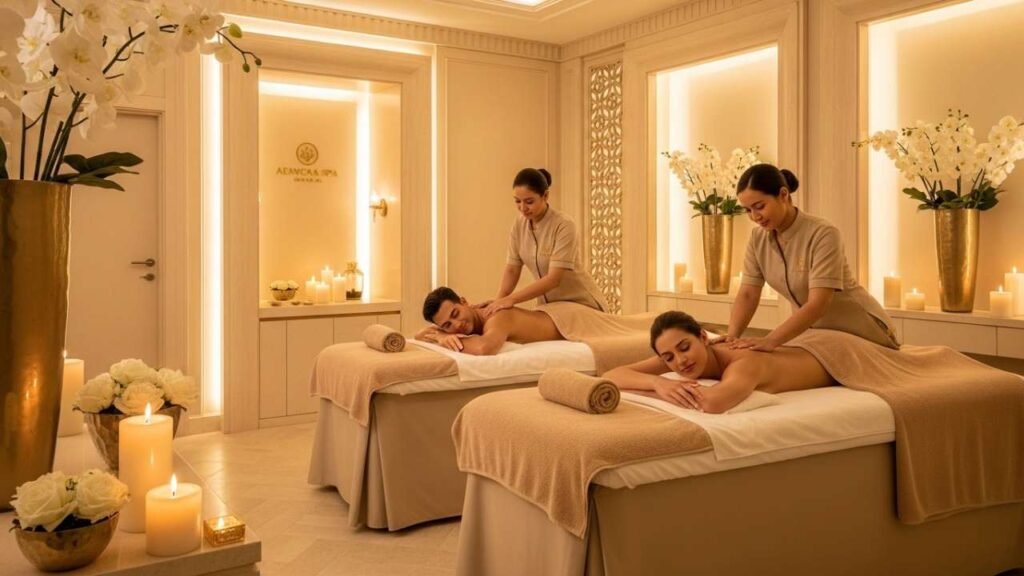 Full Body relaxing couple massage